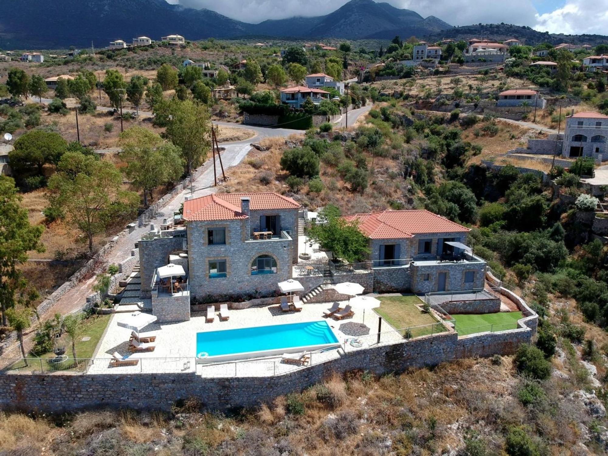 Elsa Villa By Elrin Villas Mani Neokhorion  Kültér fotó